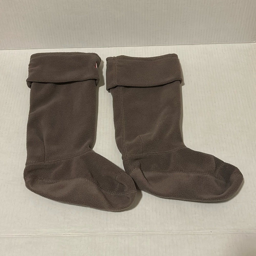 HUNTER Welsock Fleece Liner Socks - Size Medium (5/7) - Picture 2 of 8
